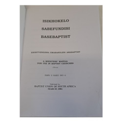 isiXhosa Minister's Manual Isikhokelo Sabefundisi